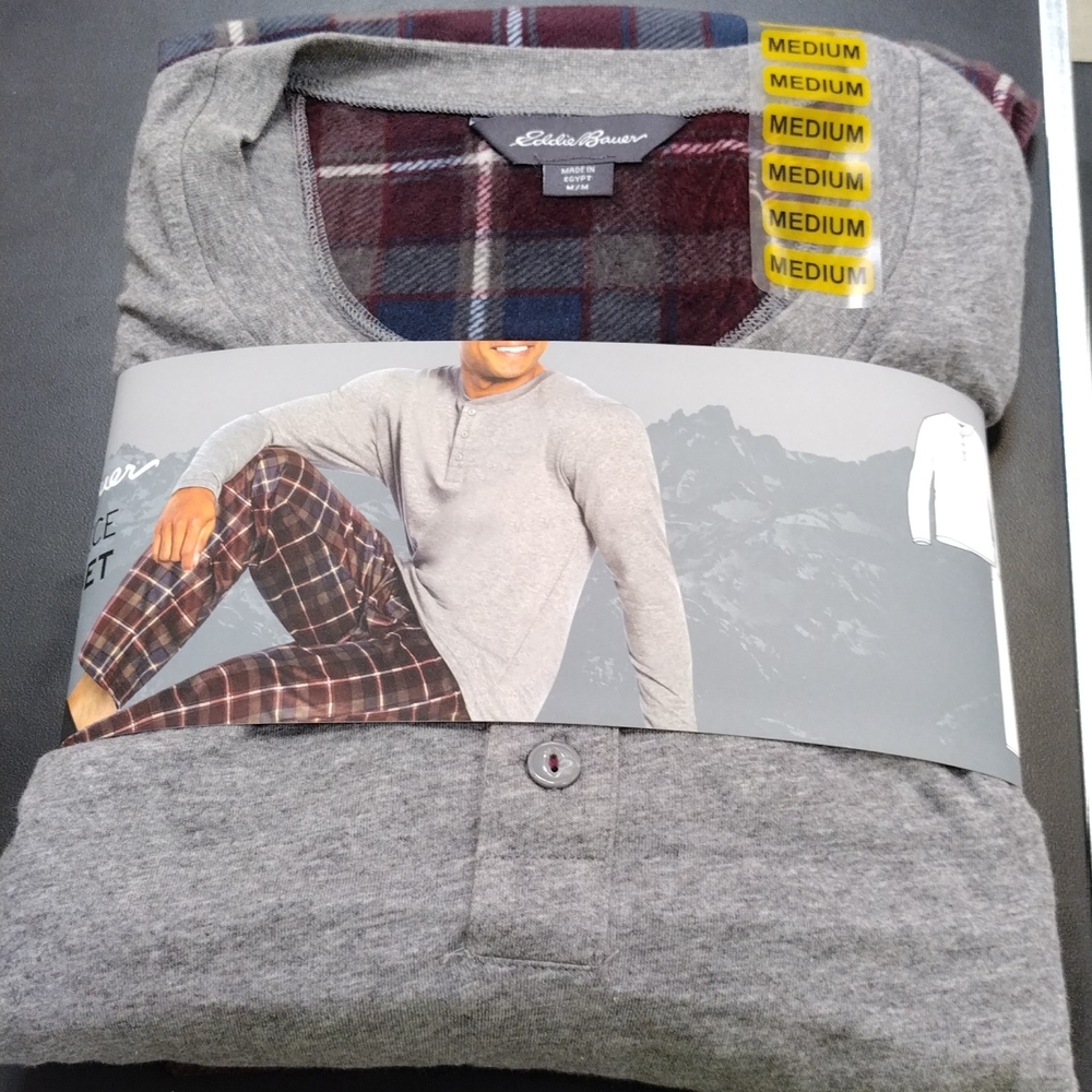 Eddie Bauer cozy fleece lounge set